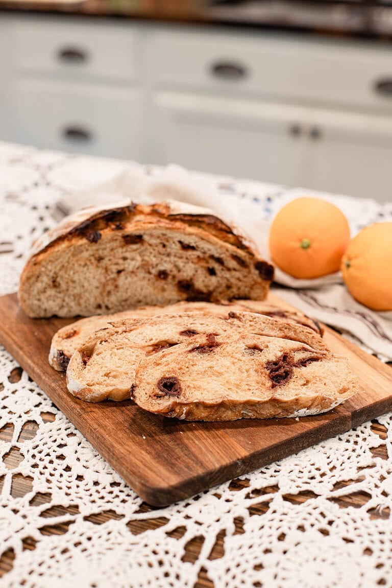 Sourdough Cranberry Orange Bread