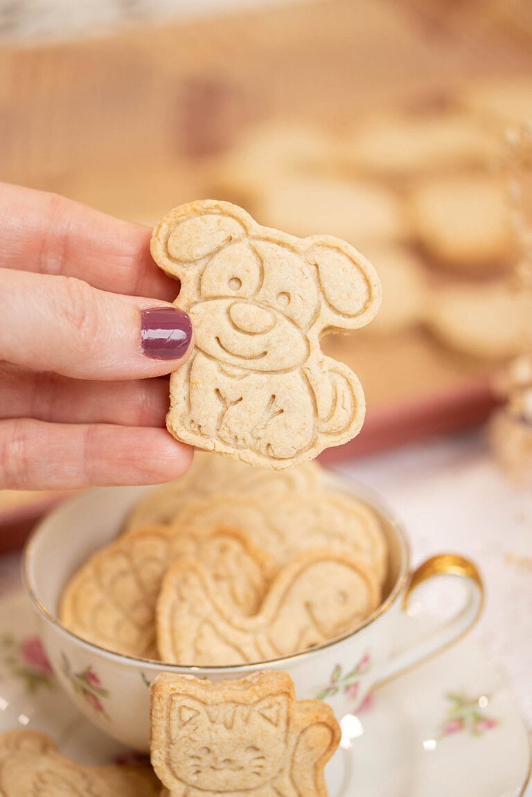 Sourdough Animal Crackers with Freshly Milled Flour