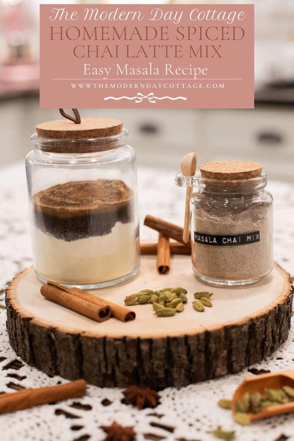Homemade Spiced Chai Latte Mix Recipe | Easy Masala Chai Powder